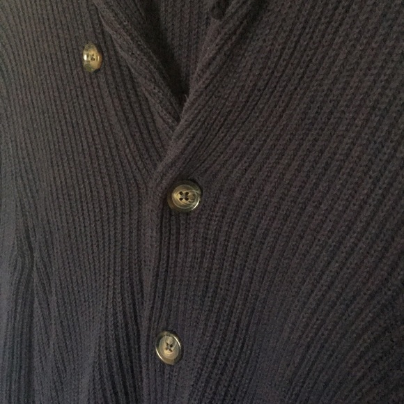 COPY - Navy knit cardigan - Picture 3 of 3